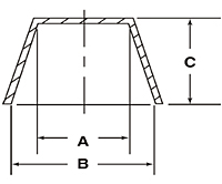 EFTC Series-Tapered Paper Caps - 2