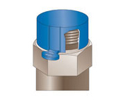 TS Series -Tear Tab Caps for SAE/JIC Threads - 3